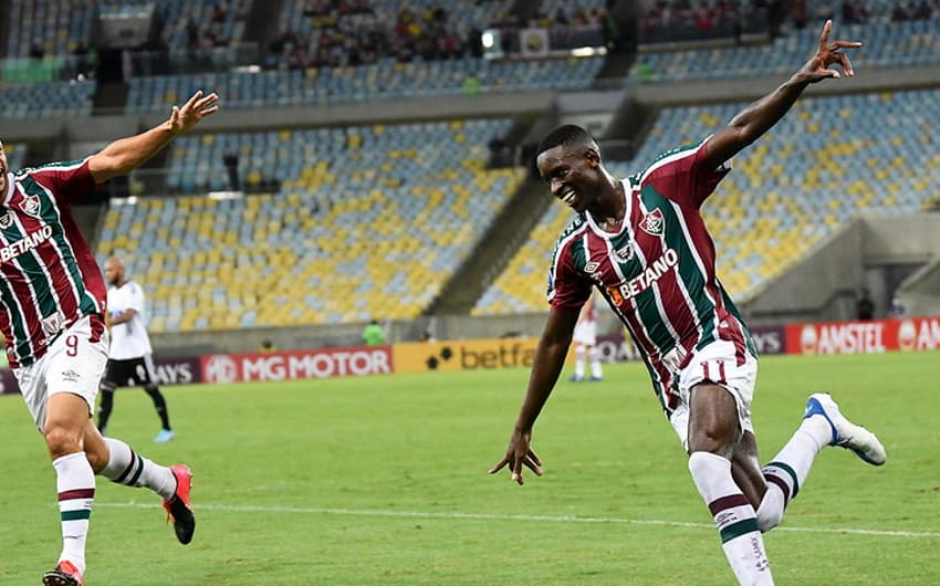 Luiz Henrique e Fred - Fluminense x Junior Barranquilla