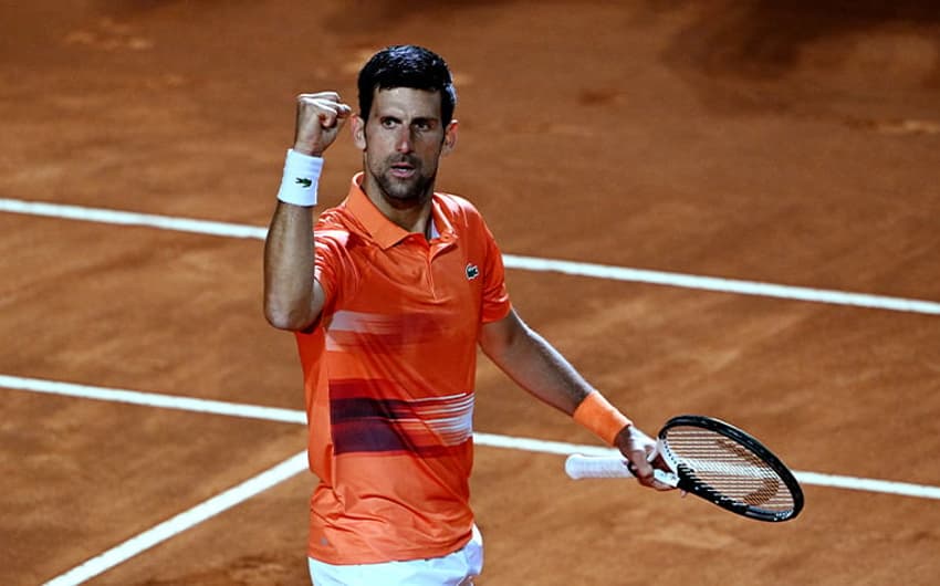 Novak Djokovic no ATP Roma