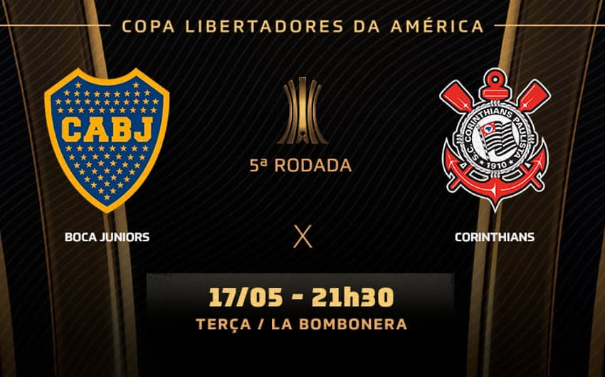 Chamada - Boca Juniors x Corinthians