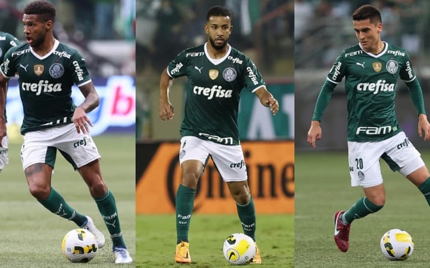 Montagem - Wesley, Jorge e Atuesta - Palmeiras