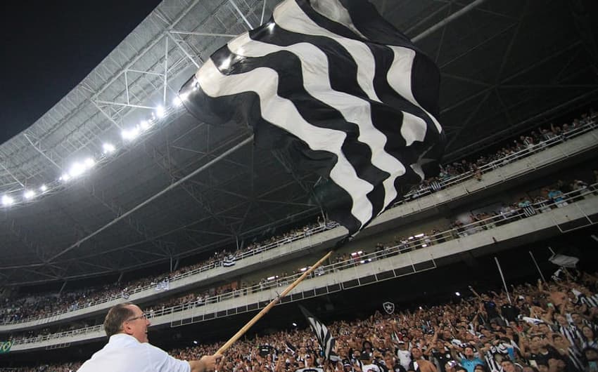 Botafogo - torcida e Textor