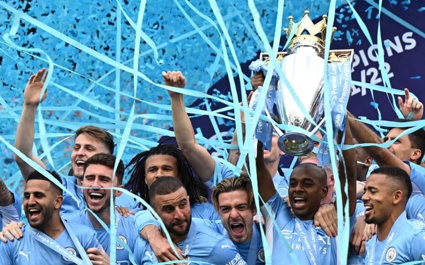 Fernandinho - Manchester City Campeão da Premier League 2021/2022