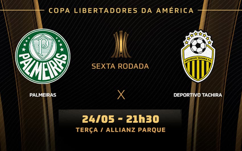 Nota Ficha - Palmeiras x Deportivo Tachira