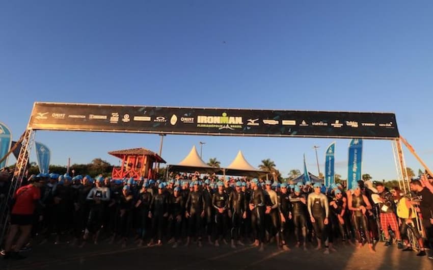 Vigésima edição do Ironman Brail vai reunir 2.203 triatletas de 34 países em Florianópolis. (Fábio Falconi/Unlimited Sports/Divulgação)