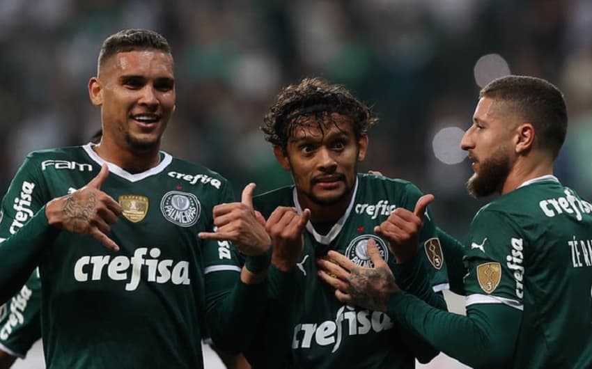 Navarro, Scarpa e Zé Rafael - Palmeiras x Táchira