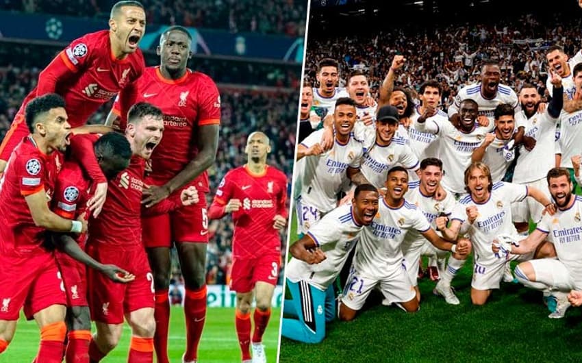 Liverpool reunidos e do Real Madrid reunidos
