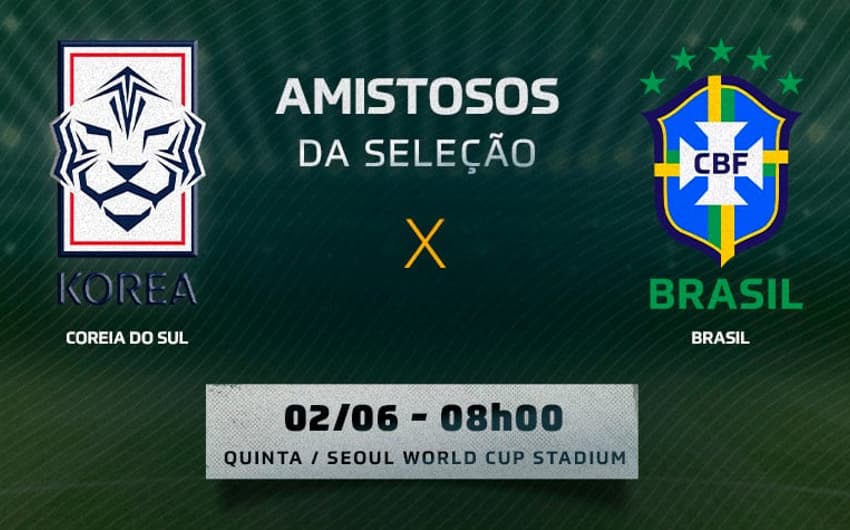 Coreia do Sul x Brasil