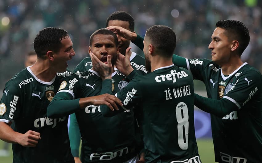 Palmeiras x Botafogo - comemoração