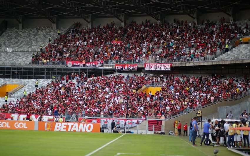 Torcida do Flamengo x Atlético-MG Mineirão
