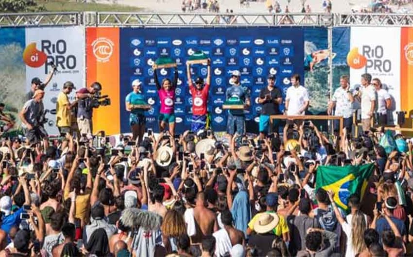 Etapa brasileira do Mundial de surfe