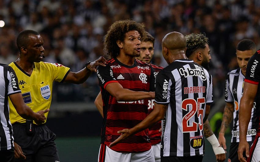 Willian Arão e Mariano - Atlético-MG x Flamengo