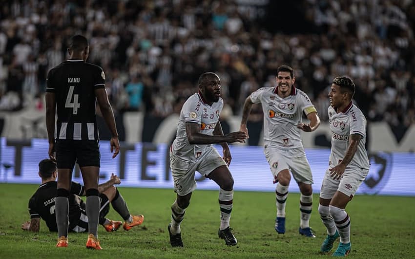 Fluminense x Botafogo - Manoel, Nino e Matheus Martins