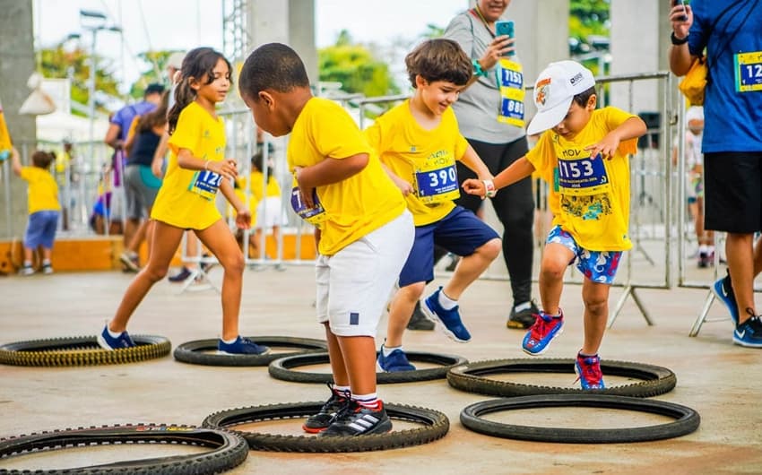 Atividades lúdicas do MOV - Família em Movimento vai reunir crianças de 3 a 12 anos no Centro de Práticas Esportivas da USP. (Divulgação)