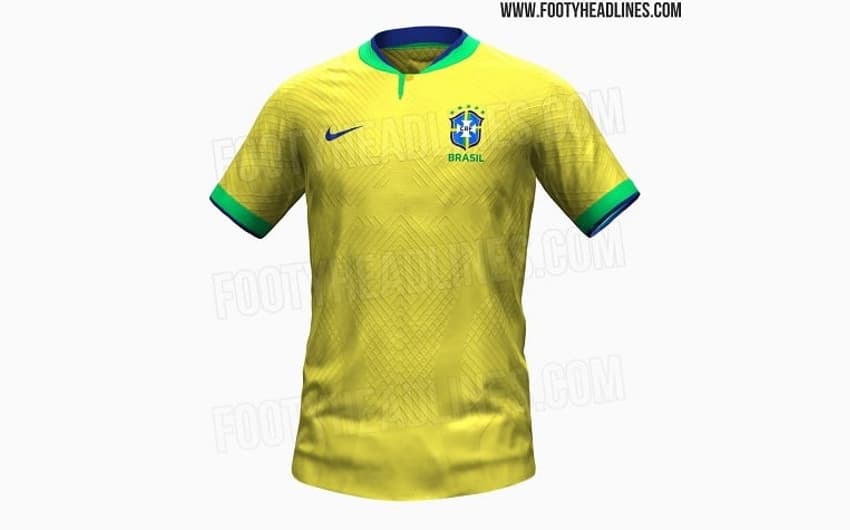Suposta Camisa Seleção Brasileira Copa 2022