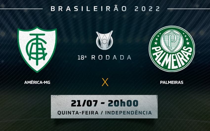 Chamada - América-MG e Palmeiras