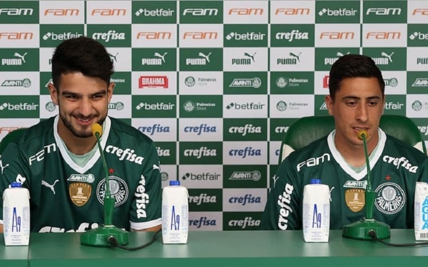 López e Merentiel - Apresentação Palmeiras