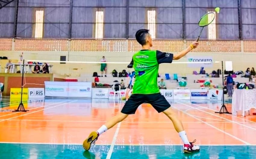 Erick Furuchi e Jackson Santos - Badminton