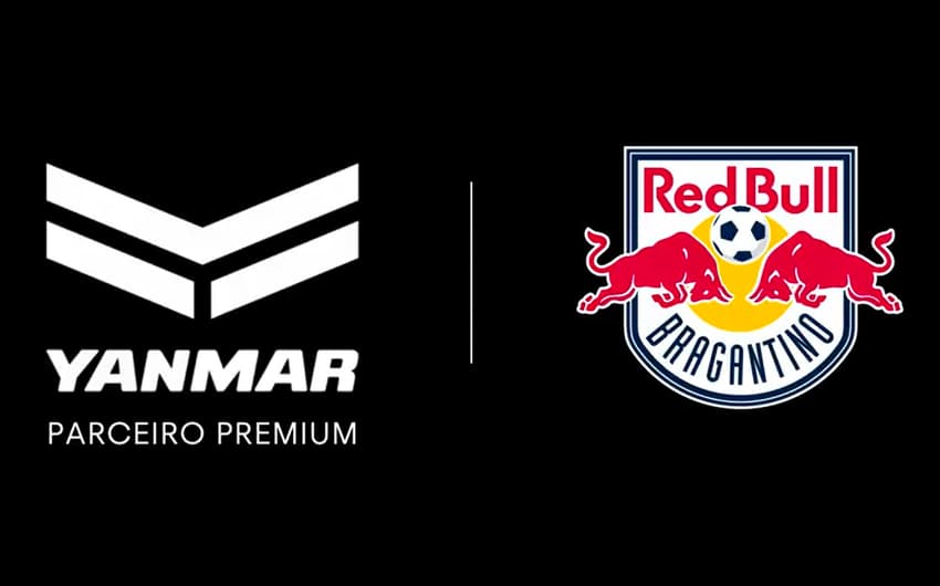 Anúncio da parceria entre Yanmar e Red Bull Bragantino