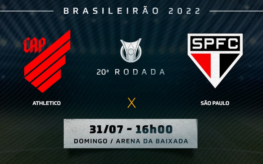 Chamada - Athletico x São Paulo