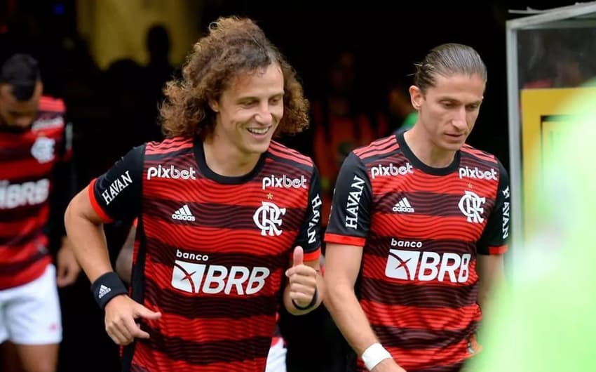 David Luiz e Filipe Luís - Flamengo