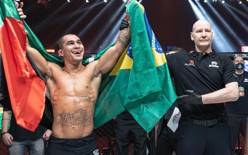 Gabriel Braga venceu em sua estreia internacional e manteve a sua invencibilidade no MMA
