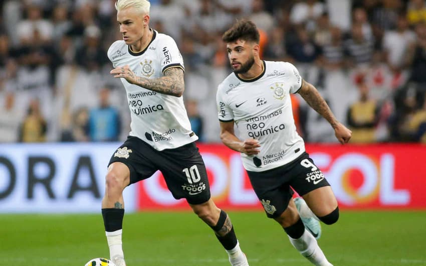 Corinthians x Palmeiras - Róger Guedes e Yuri Alberto