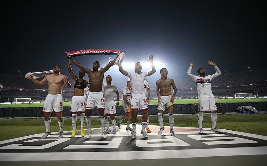 São Paulo comemoração Copa Sul-Americana
