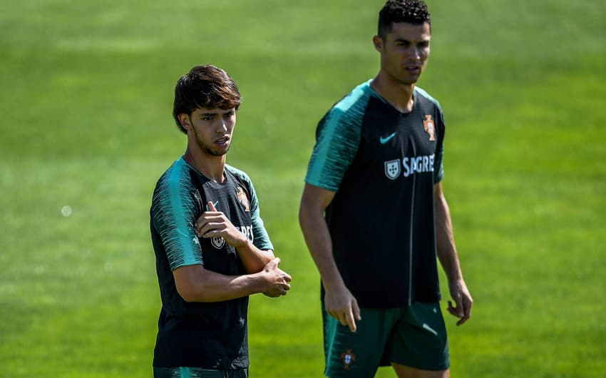 João Félix e Cristiano Ronaldo - Portugal