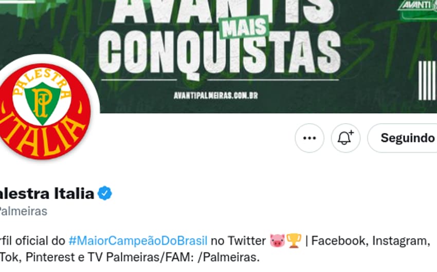 Palmeiras - Twitter
