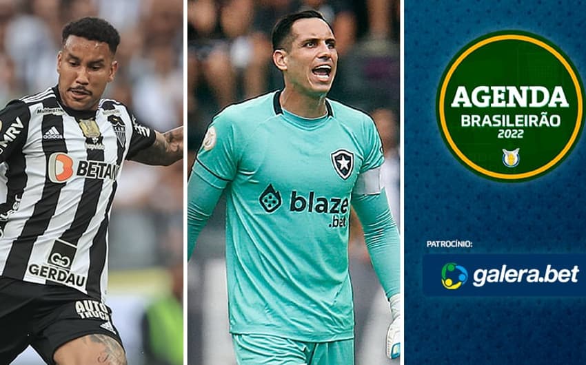 Agenda Brasileirão - Atlético e Botafogo