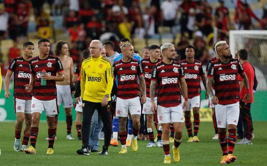 Dorival Júnior e elenco - Flamengo