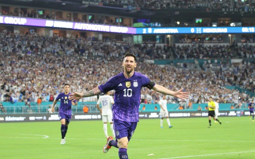 Argentina x Honduras - Messi