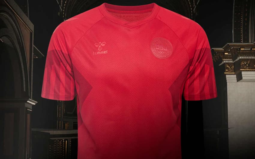 Camisa Dinamarca - Copa Qatar