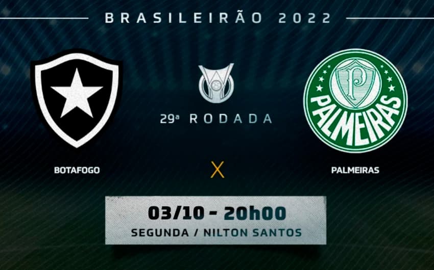 Chamada -  Botafogo x Palmeiras