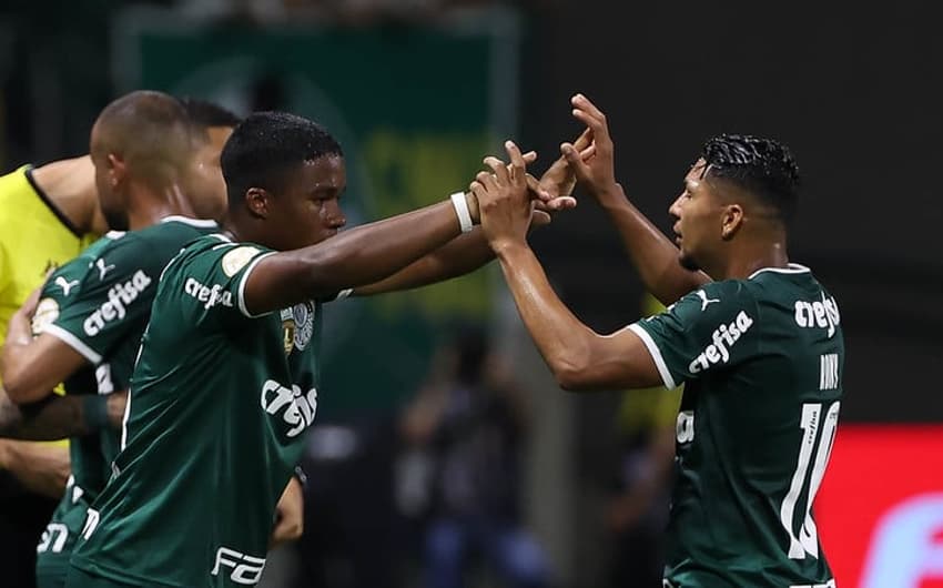 Endrick e Rony pelo Palmeiras