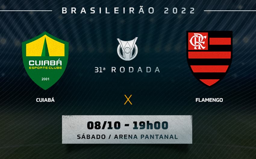 Chamada Cuiabá x Flamengo