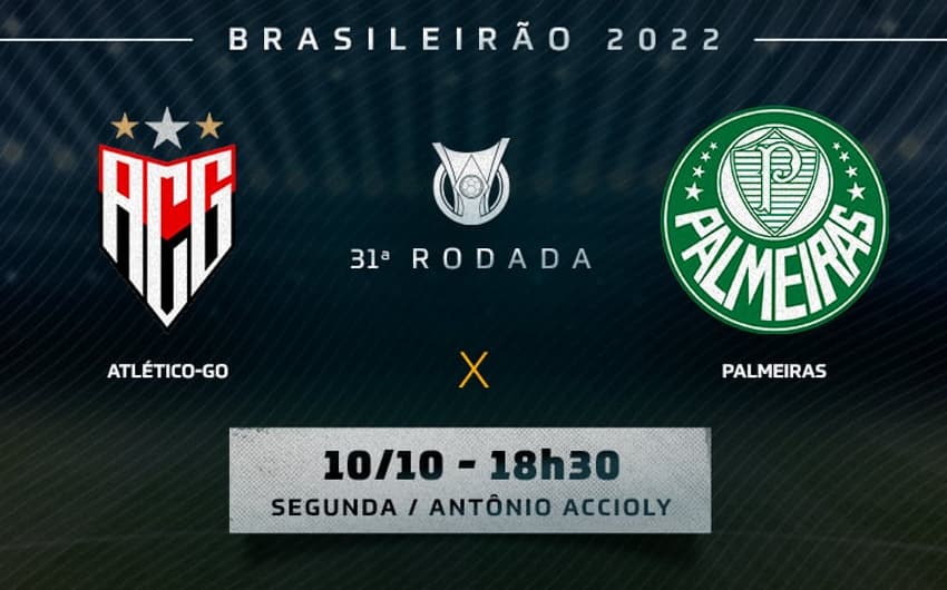 Chamada - Atlético-GO x Palmeiras