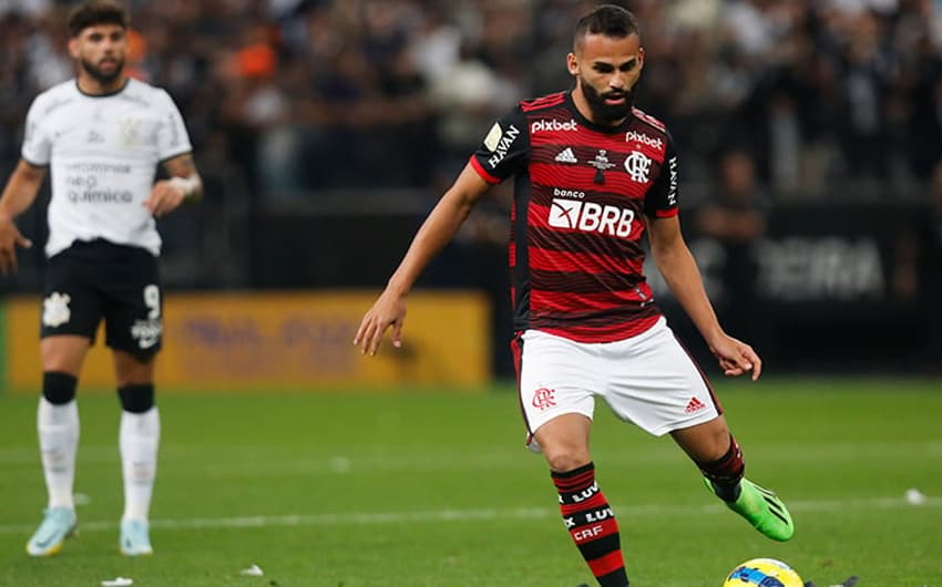 Corinthians x Flamengo - Thiago Maia