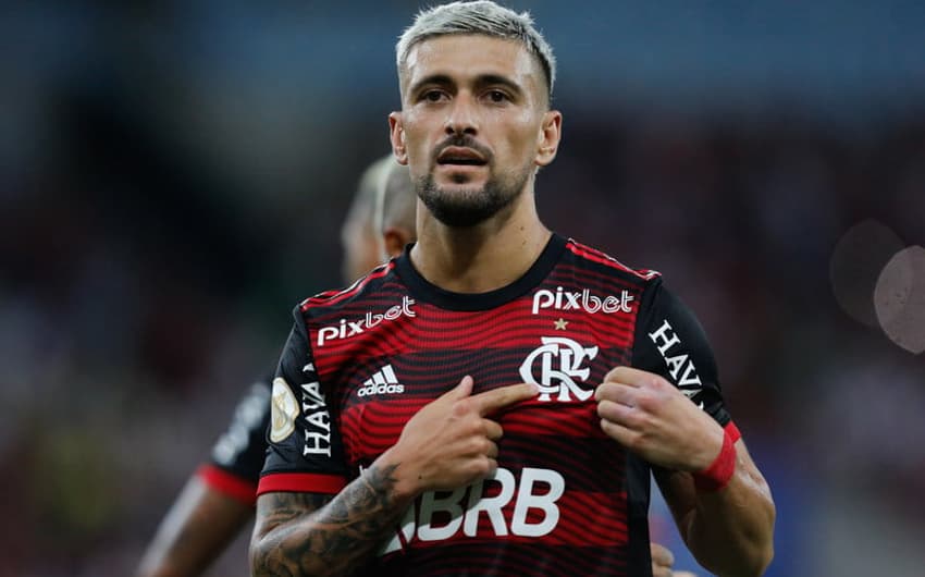 Flamengo x Santos - Arrascaeta