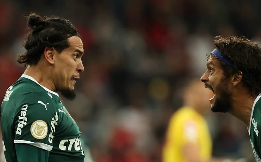 Gómez e Scarpa - Athletico-PR x Palmeiras