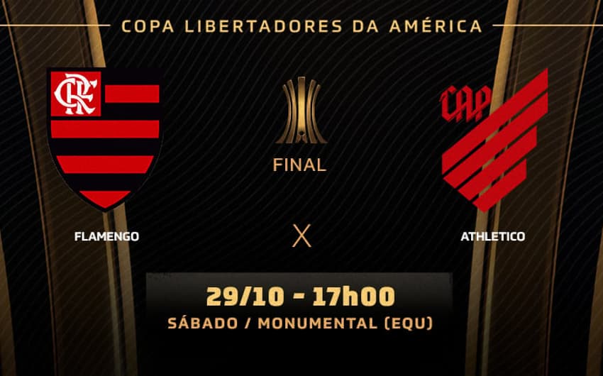 Chamada - Athletico x Flamengo (Libertadores)