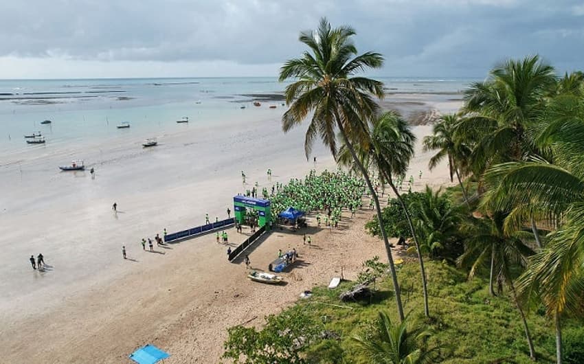 Rota Ecológica de Milagres, em São Miguel dos Milagres, em Alagoas, foi a etapa de encerramento do Bora Pra Correr 2022. (Divulgação)