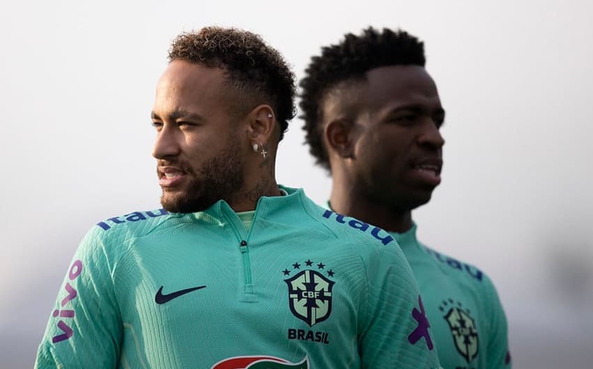 Neymar e Vinícius Jr - Seleção Brasileira - Brasil