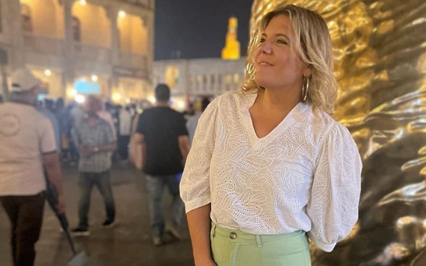 Repórter argentina Dominique Metzger é furtada no Qatar