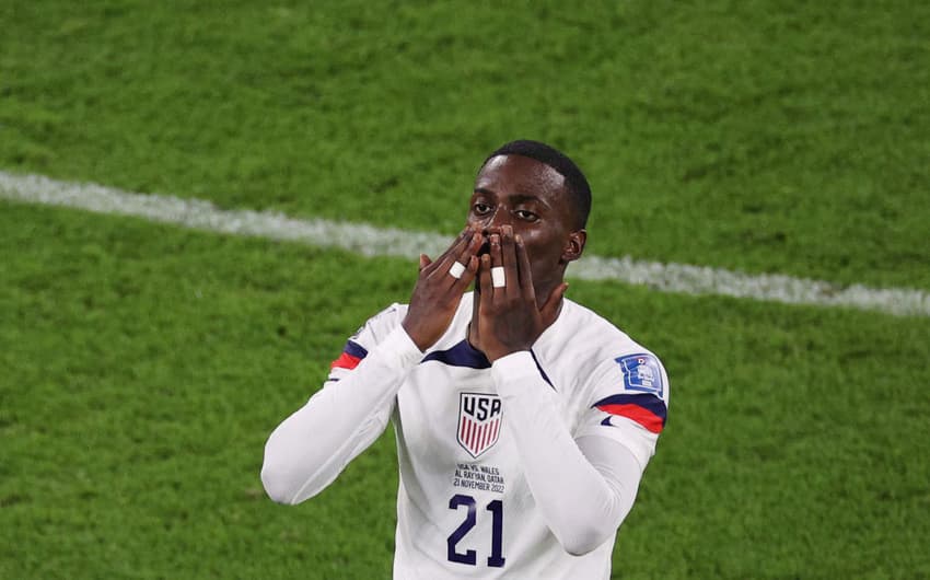 USA x Gales - Timothy Weah