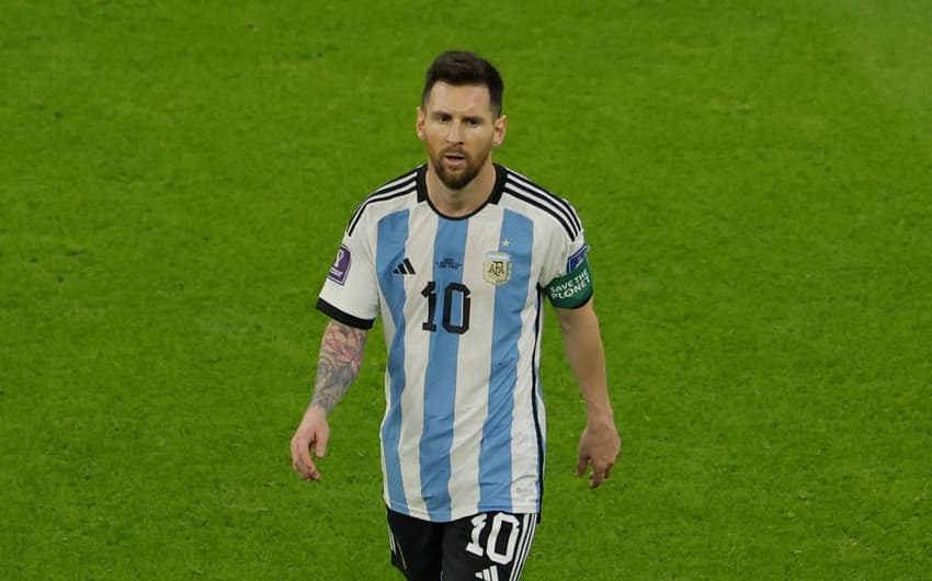 Argentina x Mexico messi abalado