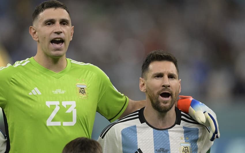 Lionel Messi e Emiliano Martínez - Argentina