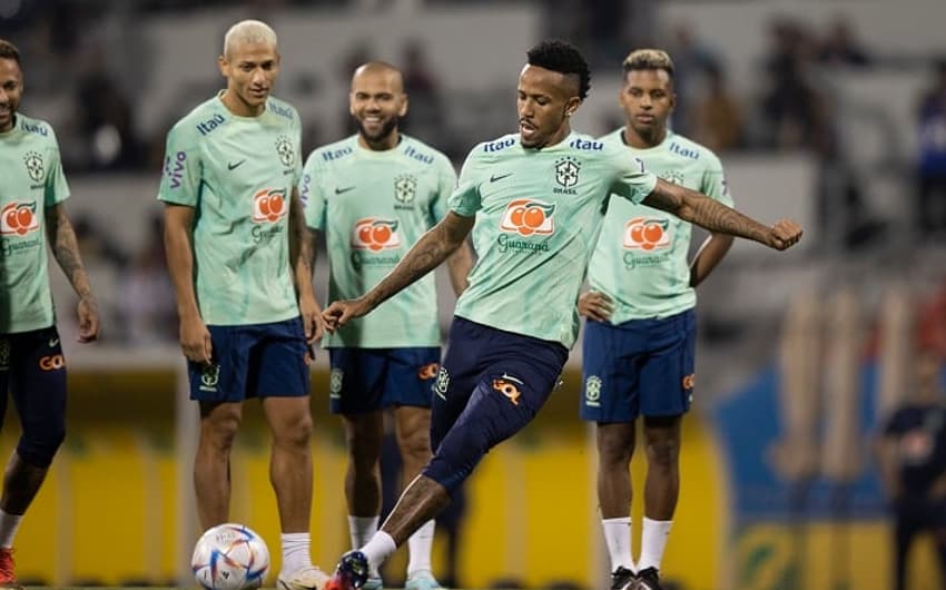 Éder Militão - Treino Seleção Brasileira Qatar
