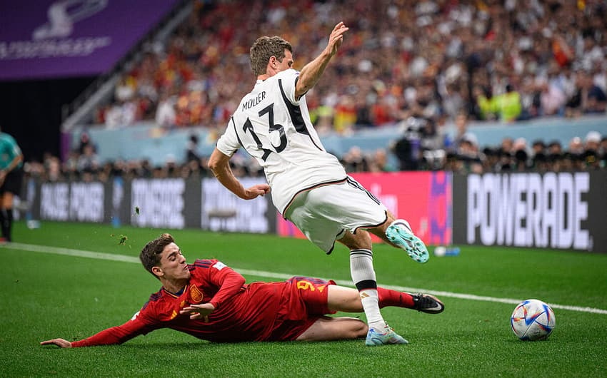 Thomas Müller - Alemanha x Espanha