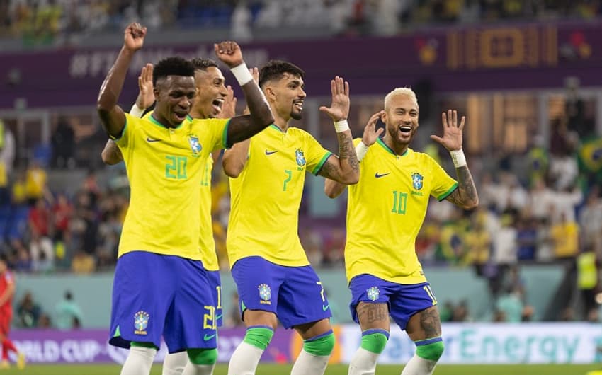 Comemoração - Brasil x Coreia do Sul